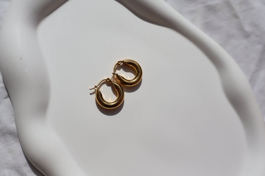 Golden hoops