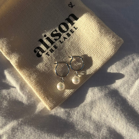 Silver baby pearls