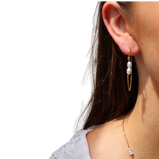 Belle Perle earrings